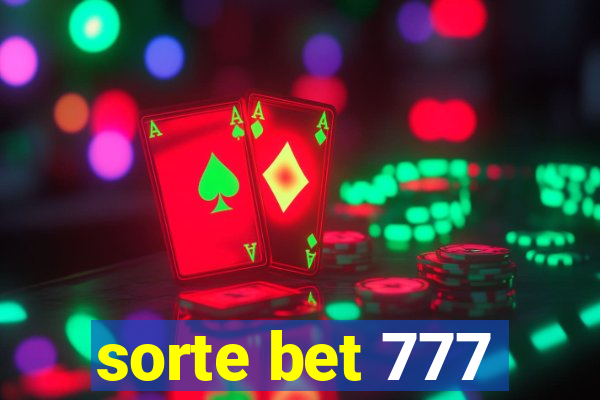 sorte bet 777